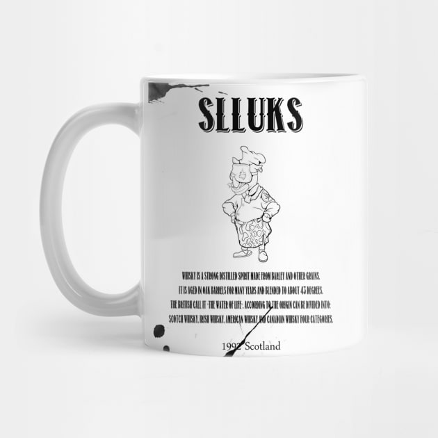 Dope Slluks chef character ready to cook illustration by slluks_shop